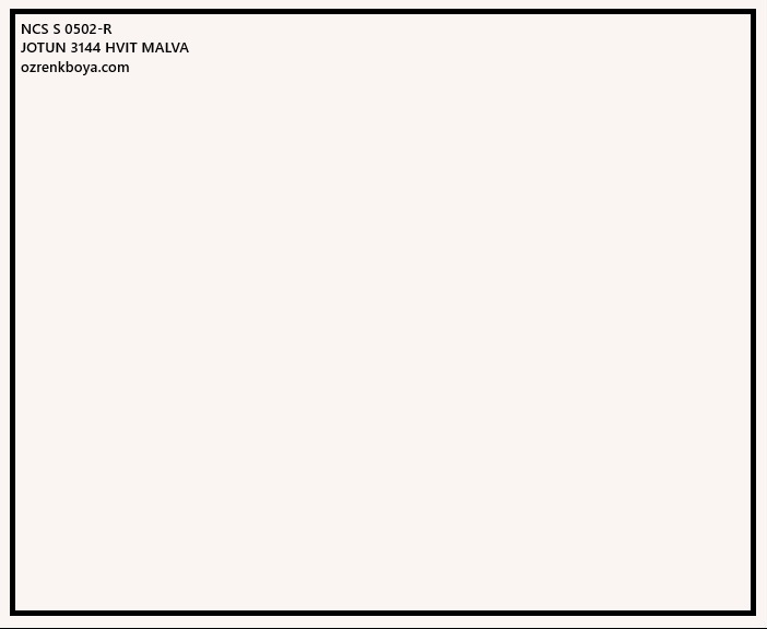 JOTUN TOPCOAT SİLK 3144 HVIT MALVA